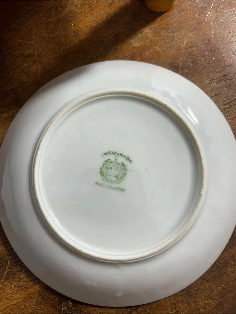 Vintage Chikatamachi By Noritake 6 Tea Cup Plates/ Set Made In Japan Hand Painte